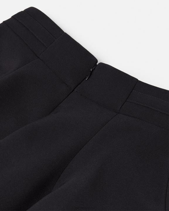 melns apģērbs Versace 806B2252 sievietes baroka modes svārki ar sprādzēm