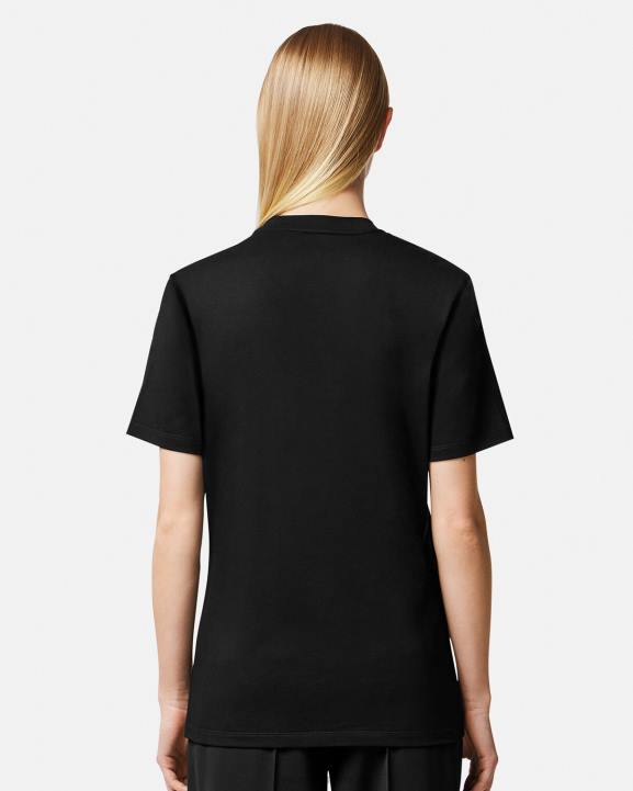 melns un rozā apģērbs Versace 806B127 sievietes medūzas t-krekls