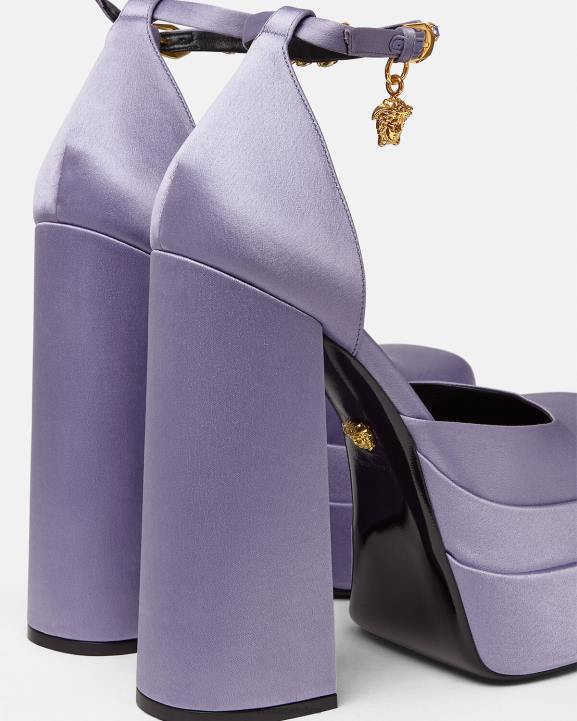 ceriņi kurpes Versace 806B422 sievietes medusa aevitas platformas sūkņi