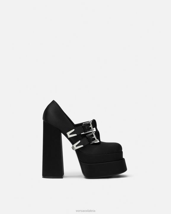 melns kurpes Versace 806B417 sievietes aevitas platformas sūkņi