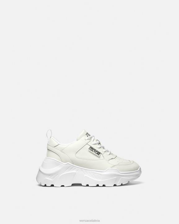 balts kurpes Versace 806B2263 sievietes spīdtreka kedas