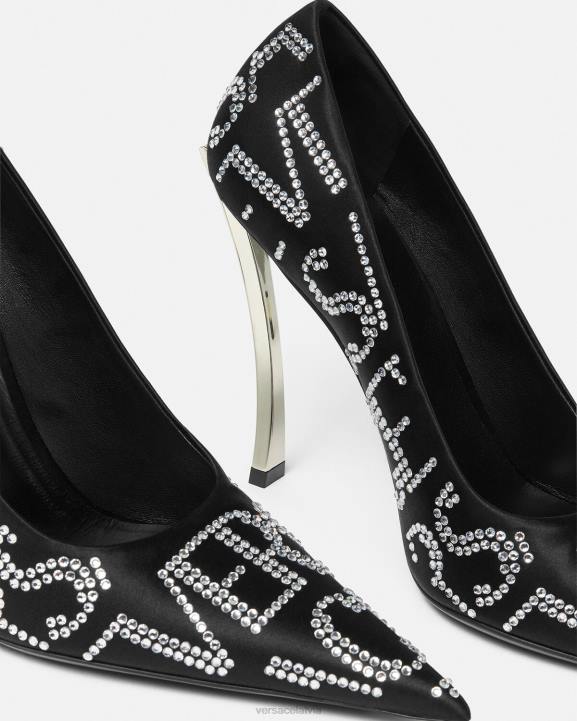 melns kurpes Versace 806B403 sievietes visi tapa sūkņi