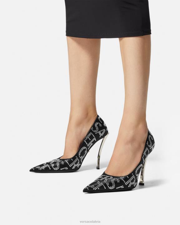 melns kurpes Versace 806B403 sievietes visi tapa sūkņi