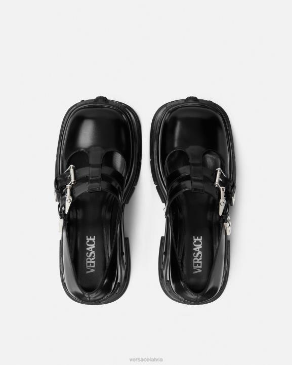 melns kurpes Versace 806B497 sievietes medusa himnas platformas sūkņi