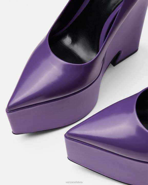 violets kurpes Versace 806B492 sievietes Tempest platformas sūkņi