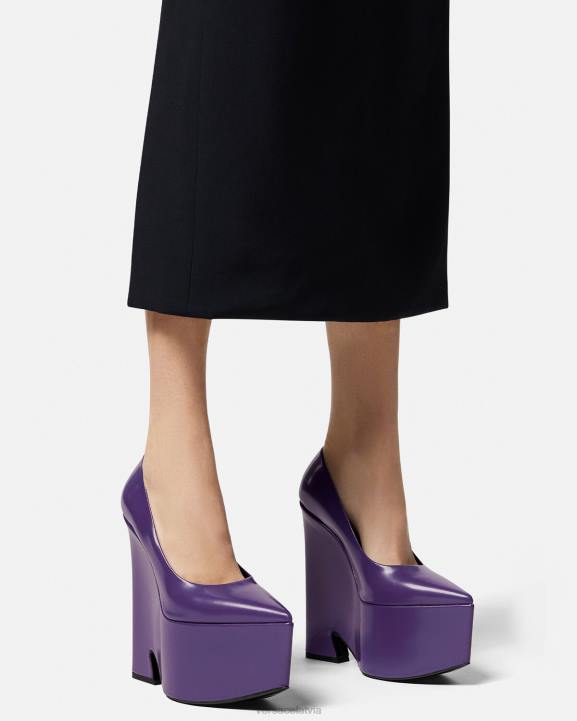 violets kurpes Versace 806B492 sievietes Tempest platformas sūkņi