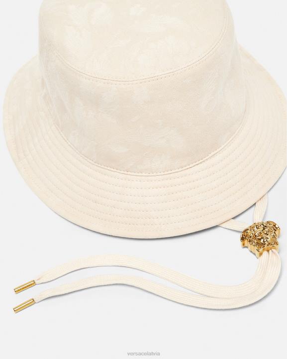 bēšs Piederumi Versace 806B870 sievietes baroka silueta kausa cepure