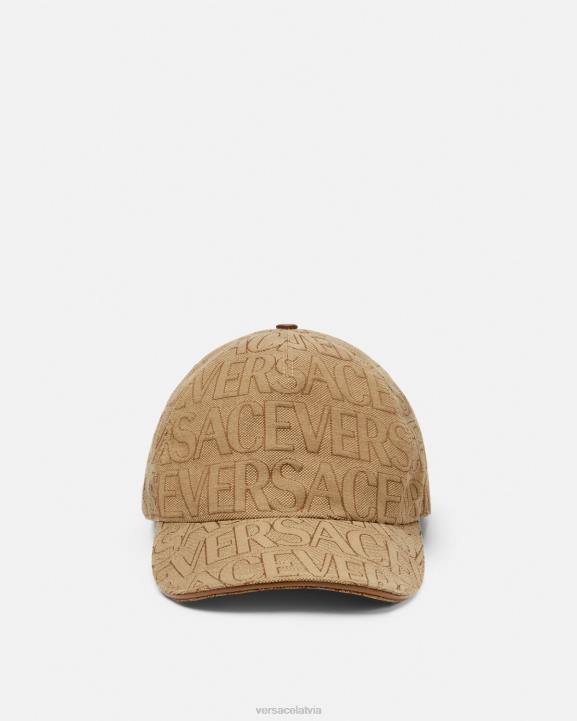 brūns Piederumi Versace 806B868 sievietes visa beisbola cepure
