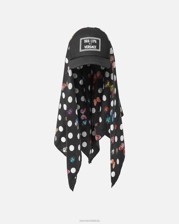 drukāt Piederumi Versace 806B859 sievietes butterflies foulard beisbola cepure