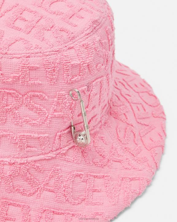 rozā Piederumi Versace 806B865 sievietes visa dvieļu spaiņa cepure