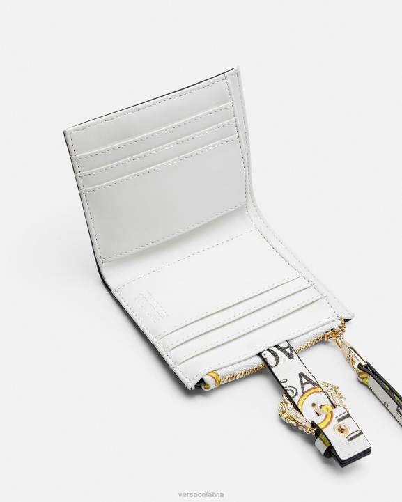 zelts un balts Piederumi Versace 806B2344 sievietes logo couture1 maku