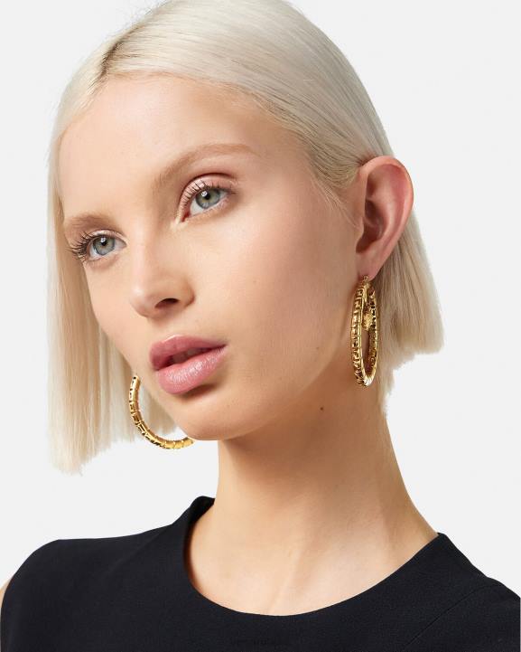 zelts Piederumi Versace 806B749 sievietes greca stīpiņu auskari