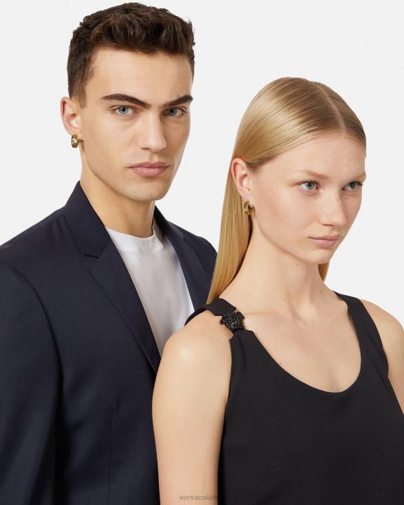 zelts Piederumi Versace 806B762 sievietes greca stīpiņu auskari