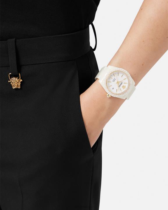 pnul Piederumi Versace 806B936 sievietes dv viens automātiskais pulkstenis