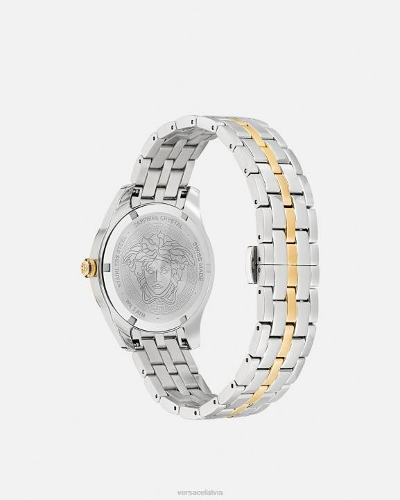 pnul Piederumi Versace 806B946 sievietes griekas laika dāmu pulkstenis