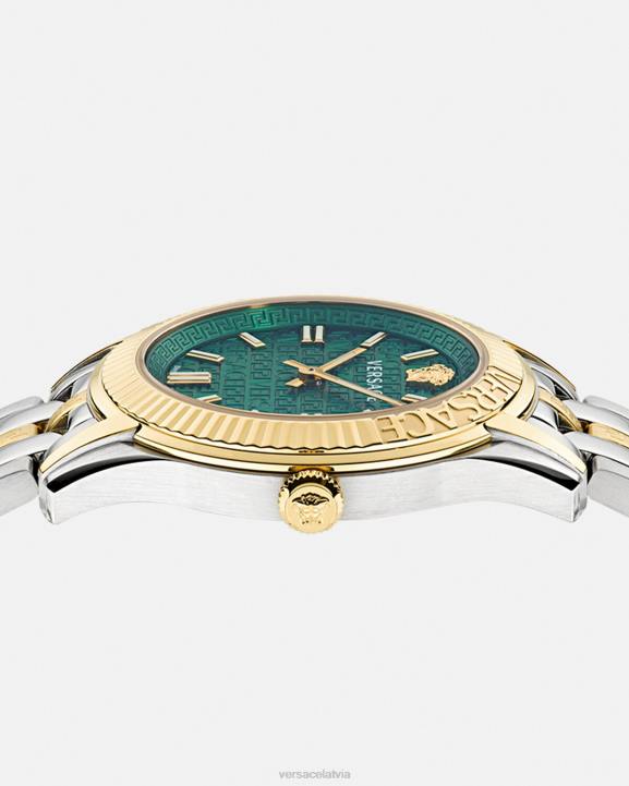 pnul Piederumi Versace 806B946 sievietes griekas laika dāmu pulkstenis