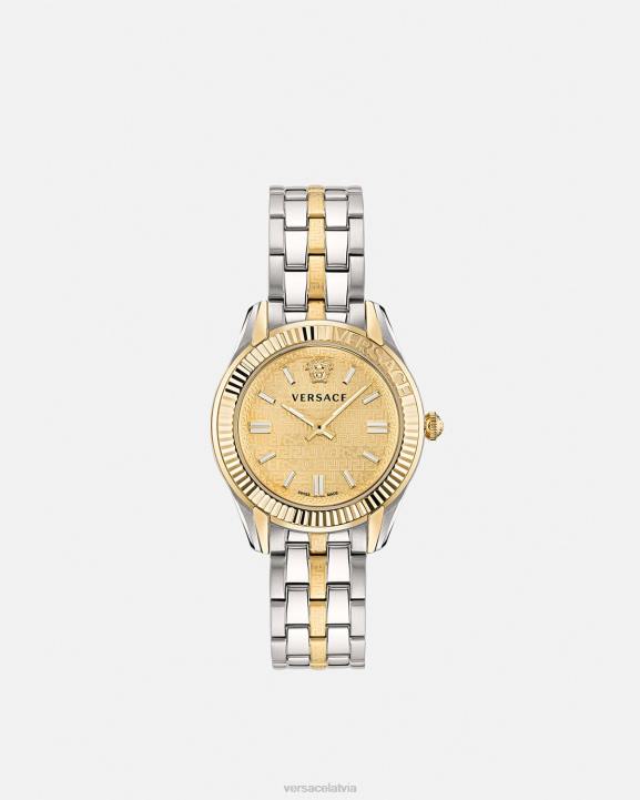 pnul Piederumi Versace 806B988 sievietes griekas laika dāmu pulkstenis