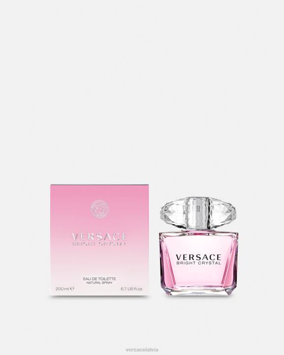 rozā Piederumi Versace 806B1007 sievietes spilgti kristāls edt 200 ml