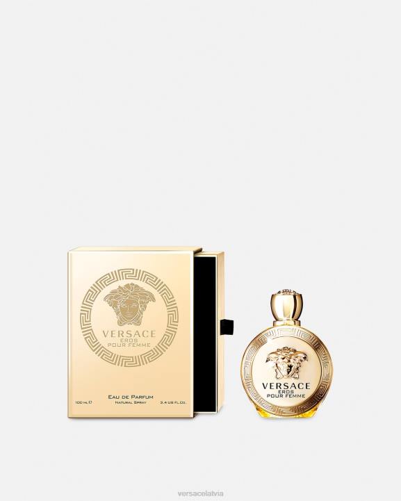 zelts Piederumi Versace 806B1022 sievietes eros pour femme edp 100 ml