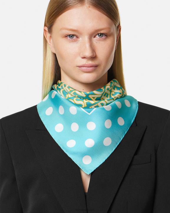 drukāt Piederumi Versace 806B884 sievietes visa zīda foulard