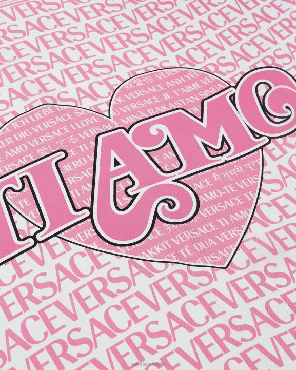 drukāt Piederumi Versace 806B932 sievietes \"ti amo\" liels zīda foulard