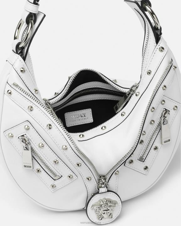 balts somas Versace 806B284 sievietes atkārtojiet mazu klaiņojošu somu