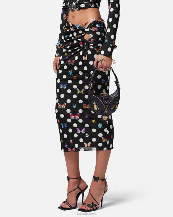 melns somas Versace 806B273 sievietes atkārtojiet mini klaiņojošo somu