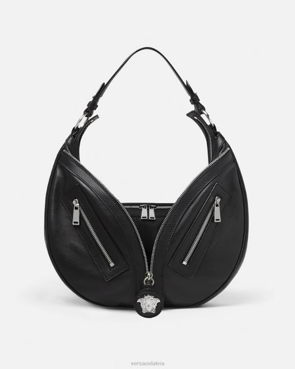 melns somas Versace 806B285 sievietes atkārtojiet klaiņojošu somu