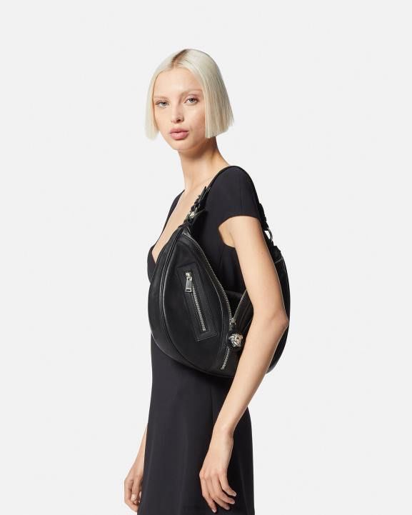 melns somas Versace 806B285 sievietes atkārtojiet klaiņojošu somu