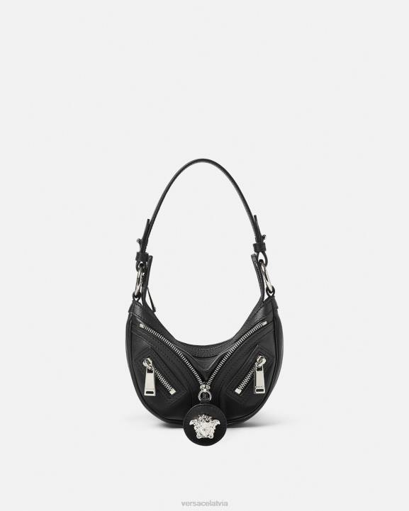 melns somas Versace 806B287 sievietes atkārtojiet mini klaiņojošo somu