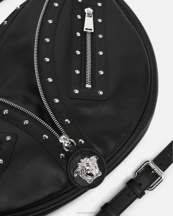 melns somas Versace 806B289 sievietes atkārtojiet klaiņojošu somu