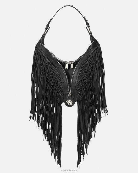 melns somas Versace 806B298 sievietes bārkstīm atkārtota klaiņojoša soma