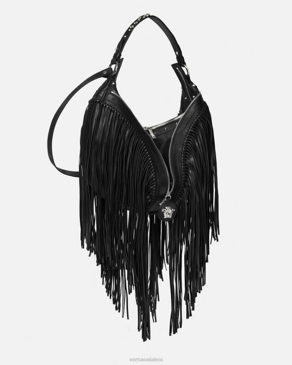 melns somas Versace 806B298 sievietes bārkstīm atkārtota klaiņojoša soma