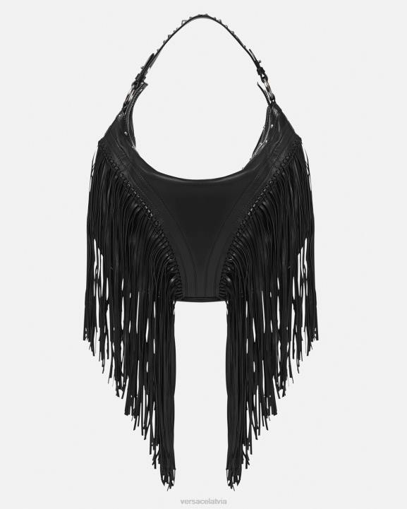 melns somas Versace 806B298 sievietes bārkstīm atkārtota klaiņojoša soma