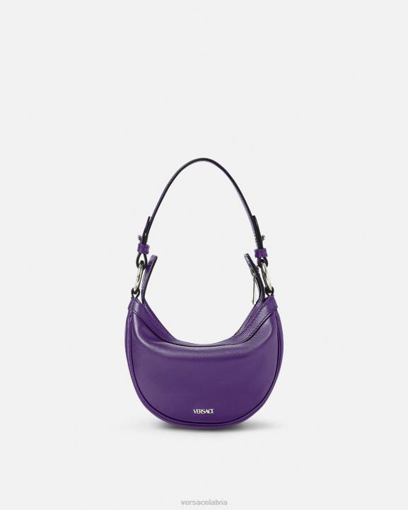 violets somas Versace 806B296 sievietes atkārtojiet mini klaiņojošo somu