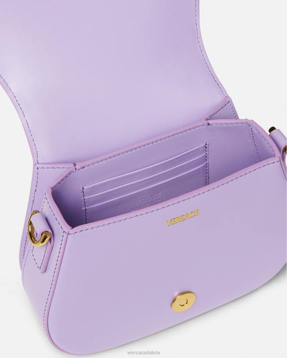 ceriņi somas Versace 806B263 sievietes greca goddess maza plecu soma