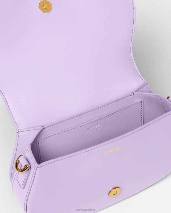 ceriņi somas Versace 806B265 sievietes greca goddess plecu soma