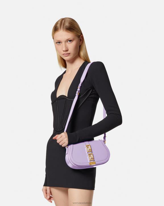 ceriņi somas Versace 806B265 sievietes greca goddess plecu soma