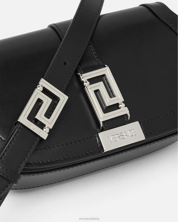 melns somas Versace 806B247 sievietes greca goddess mini plecu soma