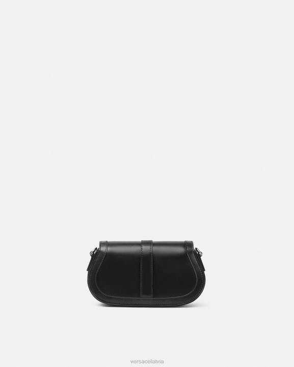 melns somas Versace 806B247 sievietes greca goddess mini plecu soma