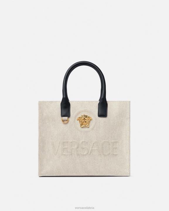 bēšs somas Versace 806B330 sievietes la medusa maza soma