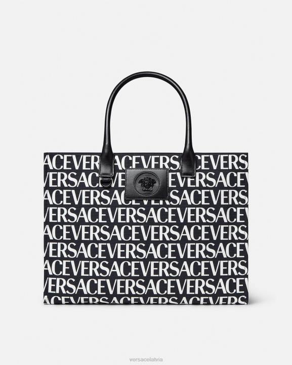 melns somas Versace 806B322 sievietes viscaur liela soma