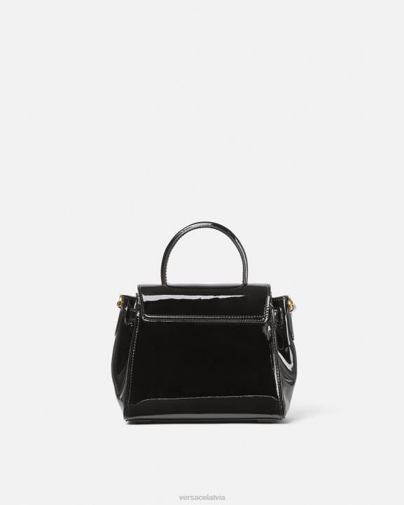 melns somas Versace 806B361 sievietes la medusa maza rokassomiņa