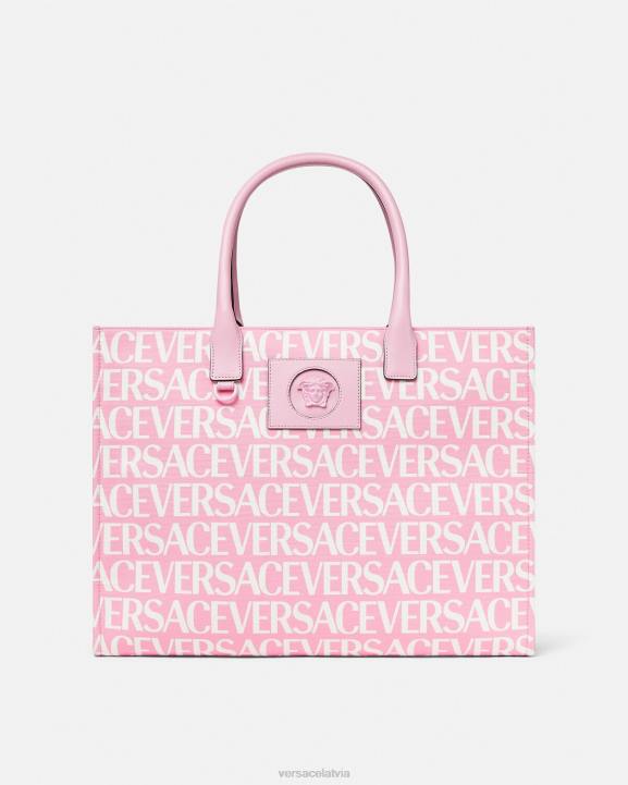 rozā somas Versace 806B323 sievietes viscaur liela soma