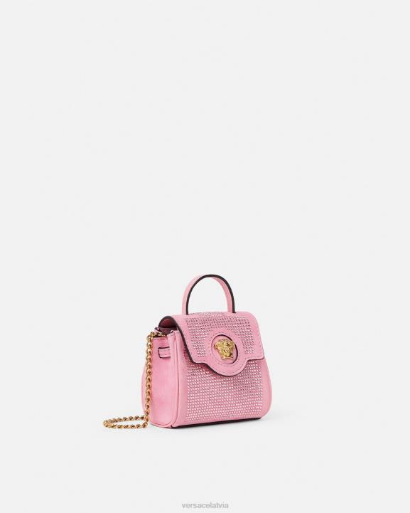 rozā somas Versace 806B328 sievietes la medusa radzēm mikro soma