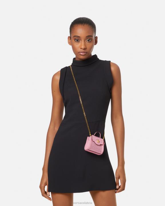 rozā somas Versace 806B328 sievietes la medusa radzēm mikro soma