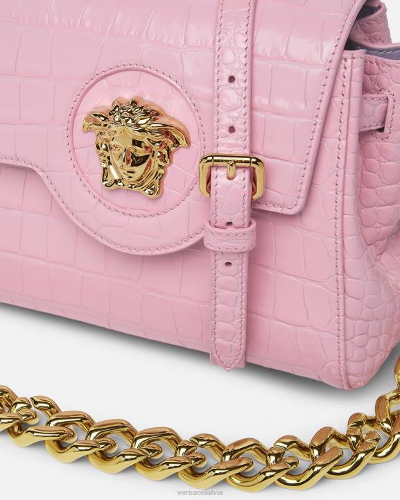 rozā somas Versace 806B337 sievietes la medusa maza rokassomiņa