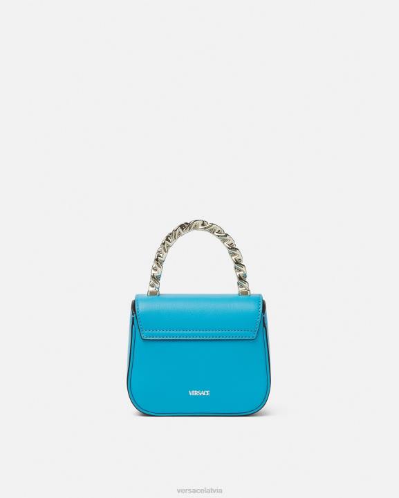 tirkīza somas Versace 806B308 sievietes la medusa mini soma