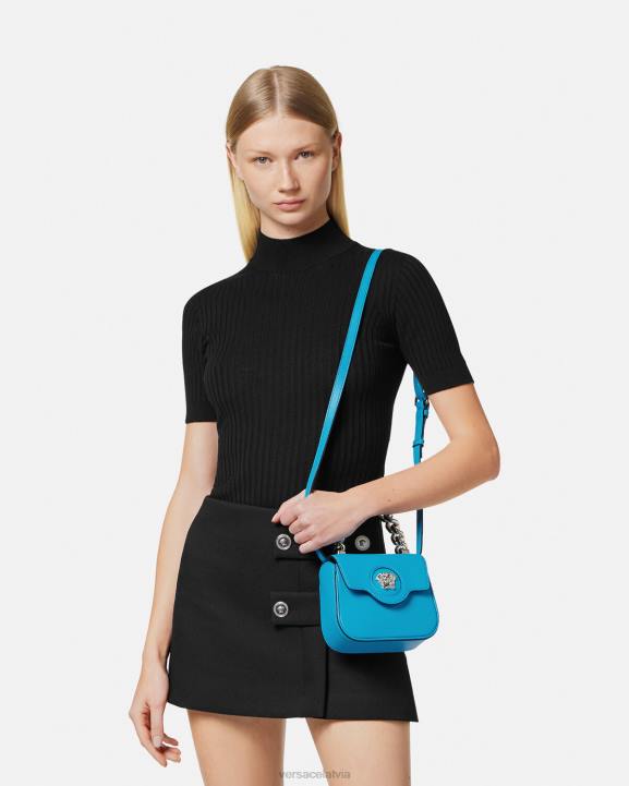 tirkīza somas Versace 806B308 sievietes la medusa mini soma