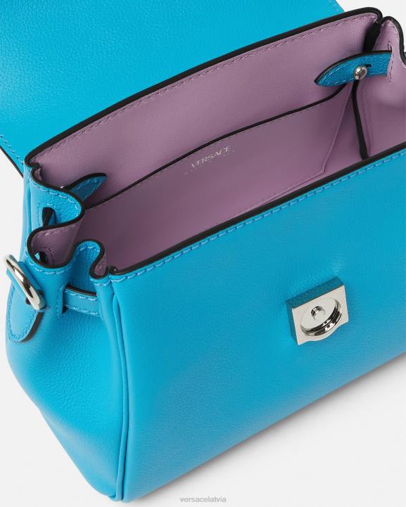 tirkīza somas Versace 806B333 sievietes la medusa maza rokassomiņa